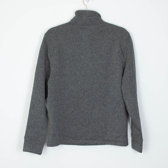 Old Navy Mens 1/4 Zip Fleece Pullover Sweater Size Small Gray Casual NWT - Picture 5 of 6